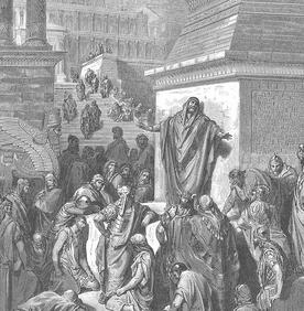 Jonah Preaching to the Ninevites